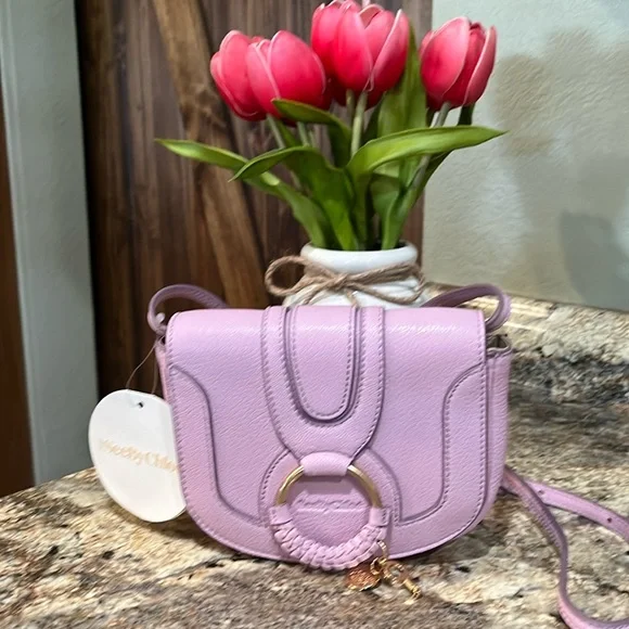 SEE BY CHLOÉ NWT Lilac Breeze Color Hana Mini Bag - Picture 1 of 7